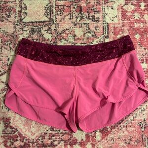 pink lululemon speed ups